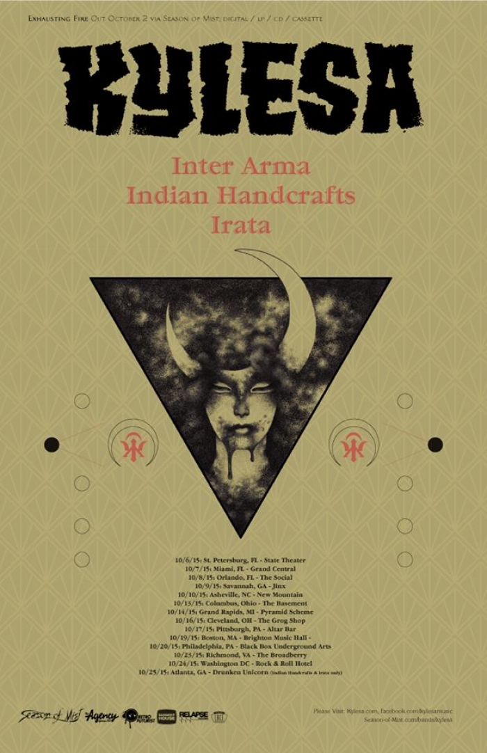Inter Arma : tournée avec Kylesa et nouvel album en approche